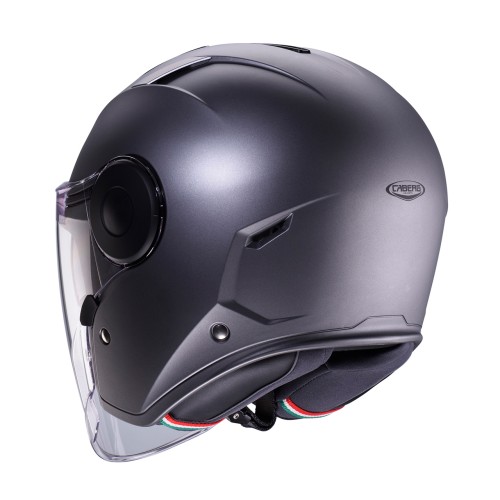 Casco Moto Jet Caberg Soho Gun Metal Opaco
