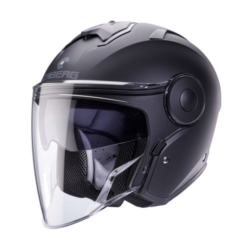 Casco Moto Jet Caberg Soho Nero Opaco