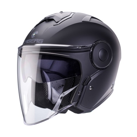 Casco Moto Jet Caberg Soho Nero Opaco Casco Moto Jet Caberg Soho Nero Opaco