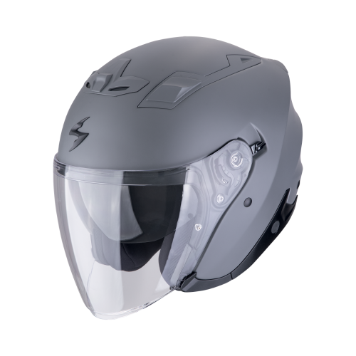 Casco Moto Jet Scorpion EXO-Z1 Grigio Cemento Opaco