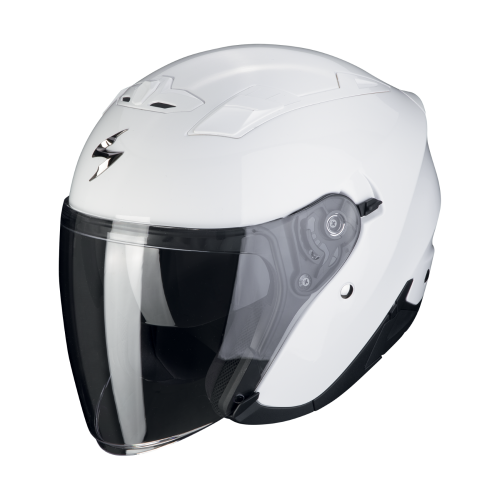 Casco Moto Jet Scorpion EXO-230 Bianco Lucido