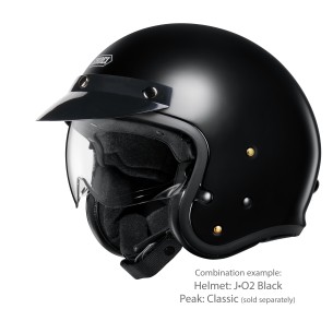 Casco Jet Shoei J.O2  Nero Lucido 2