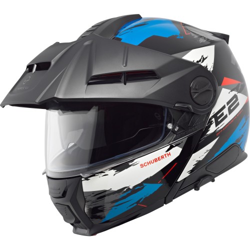Casco Modulare Schuberth E2 Trail Blue