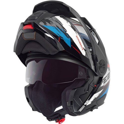 Casco Modulare Schuberth E2 Trail Blue