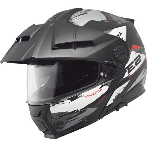 Casco Modulare Schuberth E2 Trail Grigio