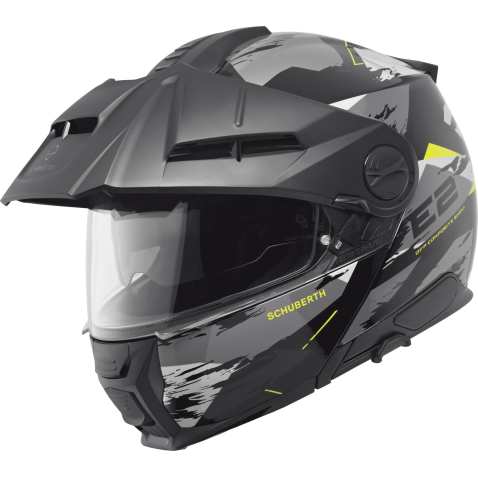 Casco Modulare Schuberth E2 Trail Giallo