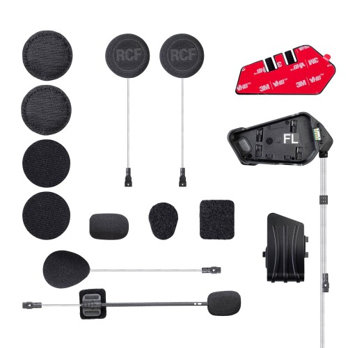 Kit Completo Midland BT Rush-BTR1-Adv Secondo Casco