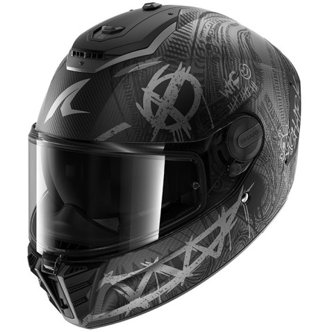 Casco moto Shark Spartan RS Carbon Shiever Mat DAS