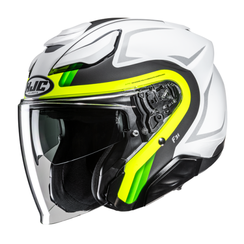 Casco moto Jet HJC F31 Bask MC3HSF