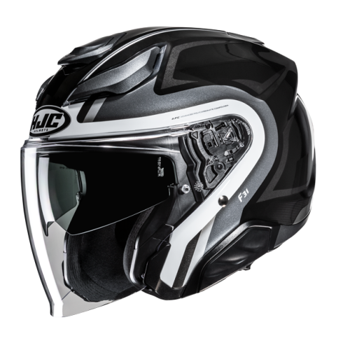 Casco moto Jet HJC F31 Bask MC5