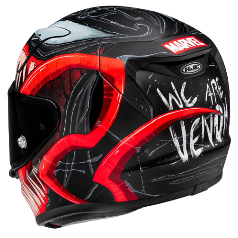 Casco moto HJC RPHA 12 Venom 3 Marvel