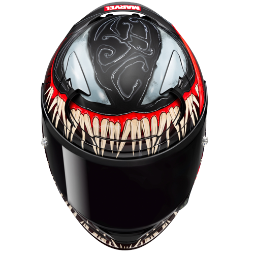Casco moto HJC RPHA 12 Venom 3 Marvel