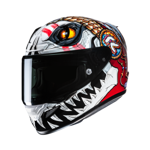 Casco moto HJC RPHA 12 Skully MC1