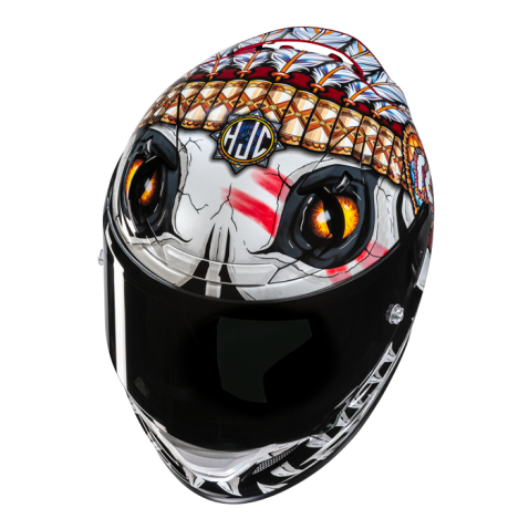Casco moto HJC RPHA 12 Skully MC1