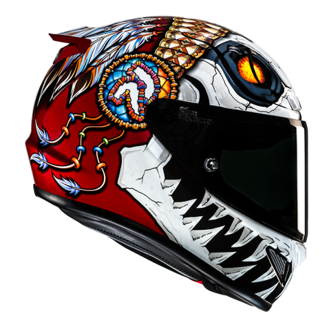 Casco moto HJC RPHA 12 Skully MC1