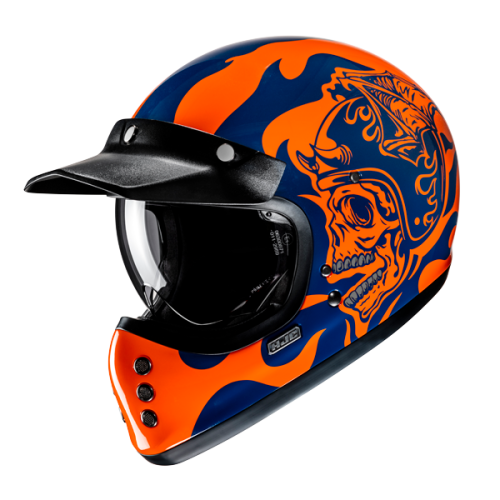 Casco Integrale HJC V60 Flame Vintage 