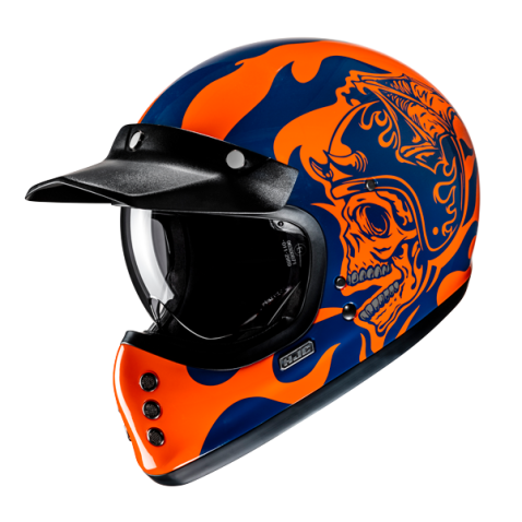 Casco Integrale HJC V60 Flame Vintage 