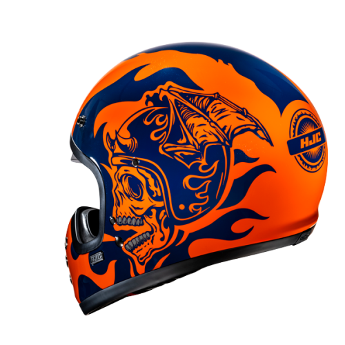 Casco Integrale HJC V60 Flame Vintage 